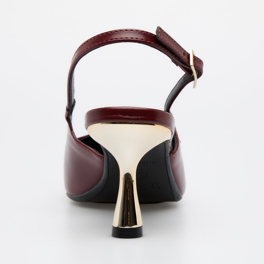 SAPATO ESTELA DI VALENTINI NAPA - Vermelho